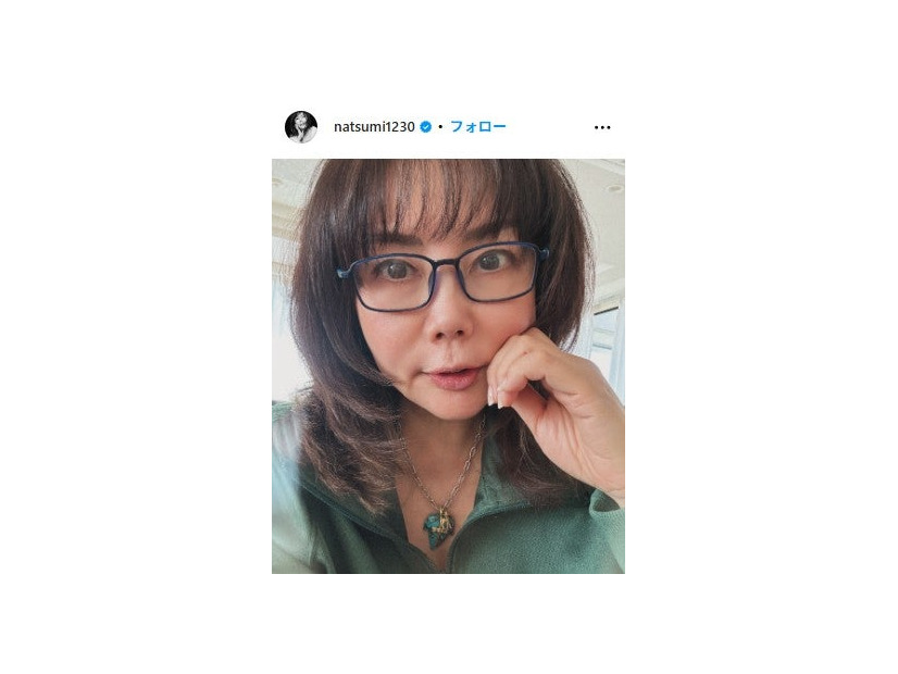 小川菜摘Instagramより