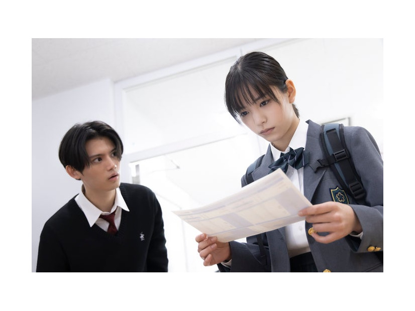 藤原大祐、當真あみ「ちはやふる−めぐり−」第2話（C）日本テレビ