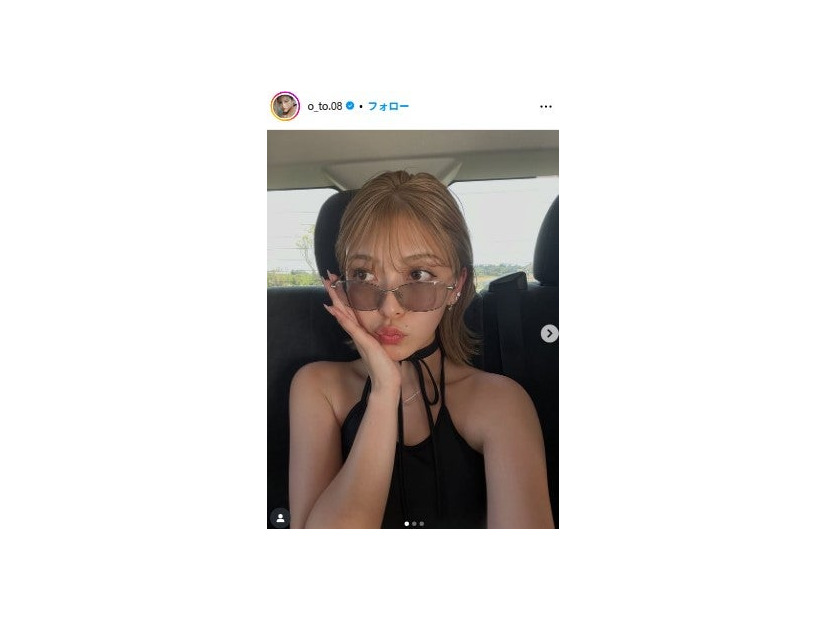 イメチェン前の櫻井おとの／櫻井おとのInstagramより