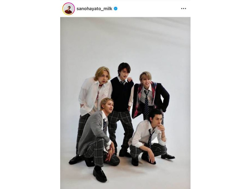 「イケパラすぎる」佐野勇斗、M!LKメンバーとの“平成DK”SHOTにファン悶絶「それぞれのキャラ出てて好き」
