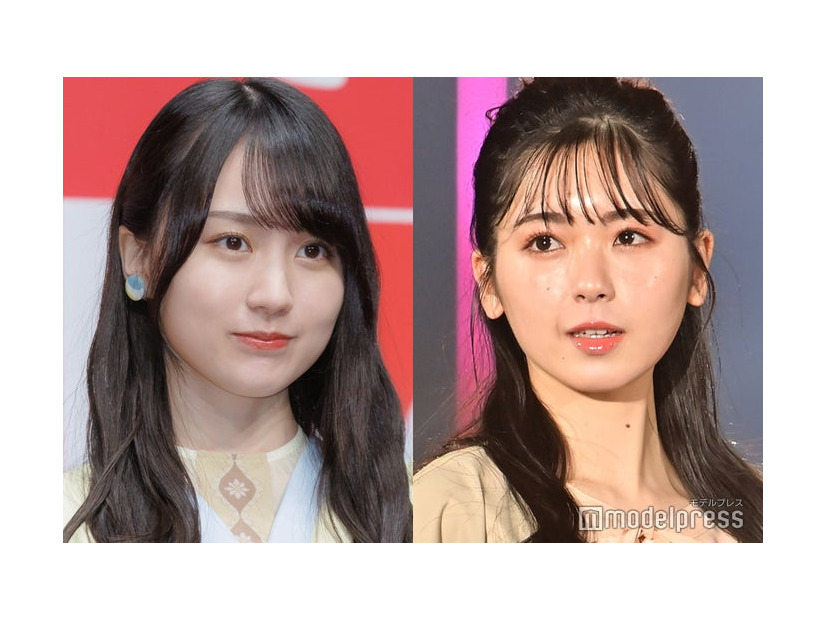 賀喜遥香、筒井あやめ（C）モデルプレス