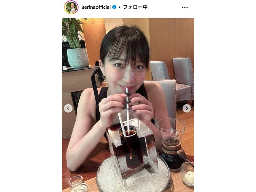 芹那Instagramより