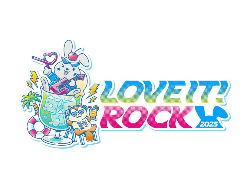 「LOVE IT！ ROCK 2025」ロゴ（C）TBS