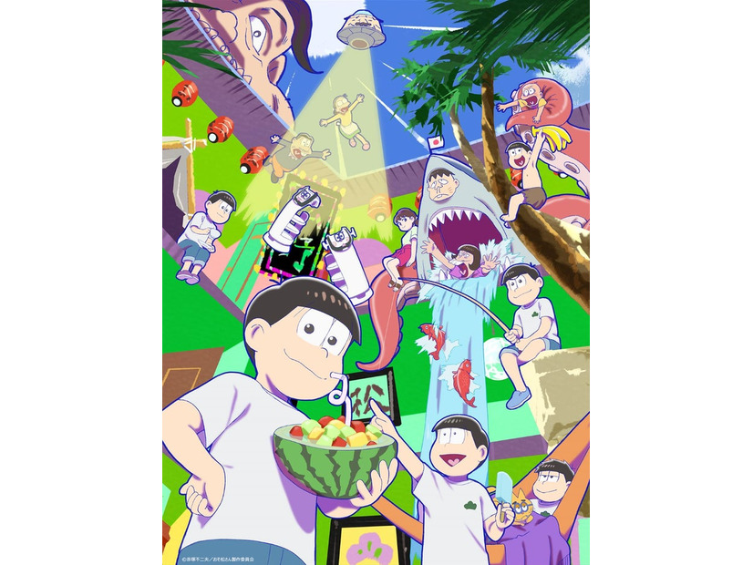 「おそ松さん」第4期メインビジュアル（C）赤塚不二夫／おそ松さん製作委員会