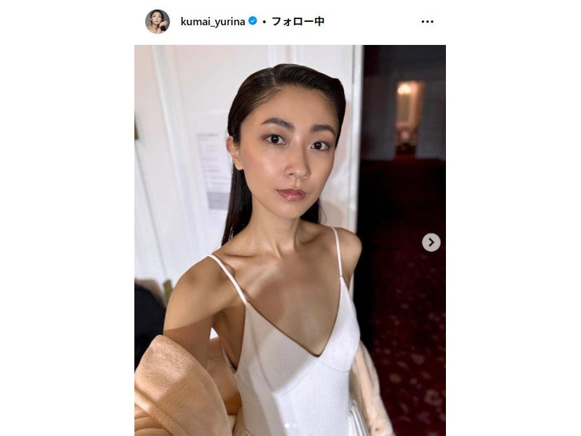 熊井友理奈Instagramより