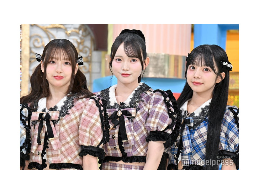 桜庭遥花、真鍋凪咲、増田彩乃（C）モデルプレス