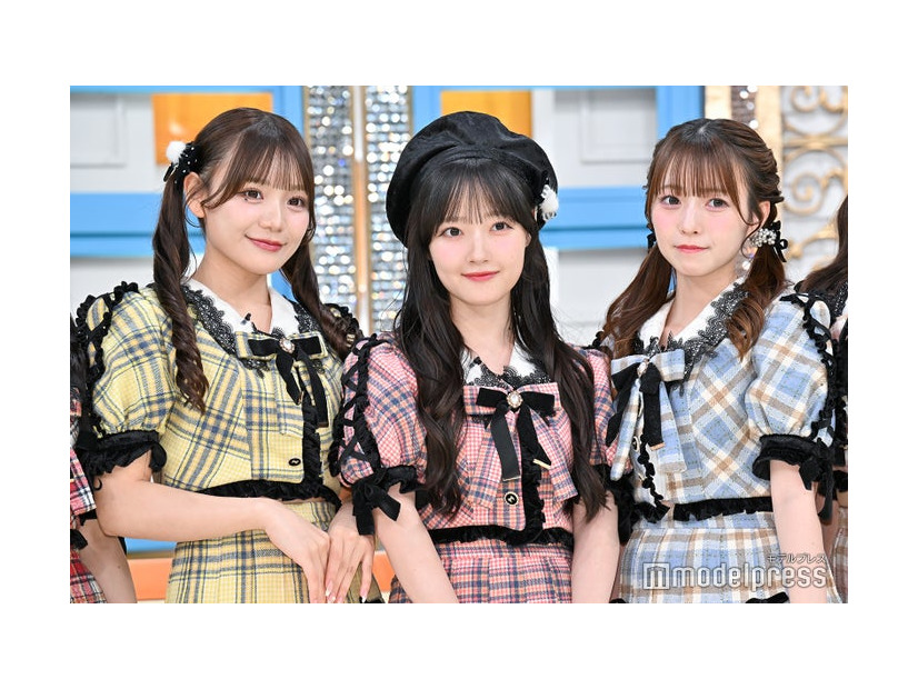 古澤里紗、川本笑瑠、梅田みゆ（C）モデルプレス