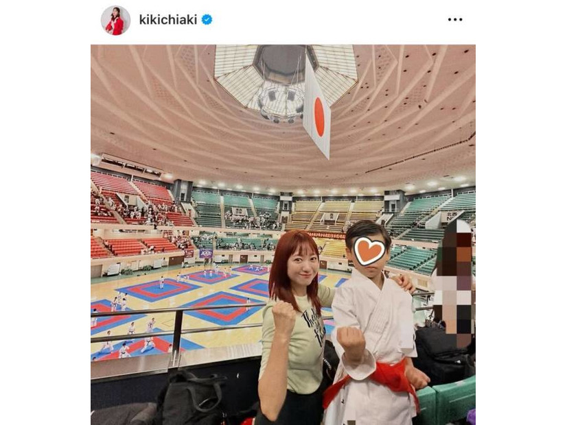 元AAA伊藤千晃、8歳息子と武道館でパシャリ！“思い出の場所”SHOTに「感慨深すぎる」「泣けてきちゃう」の声