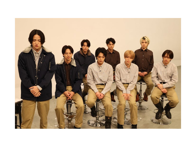 菊池風磨、寺西拓人、橋本将生、原嘉孝、佐藤勝利、松島聡、篠塚大輝、猪俣周杜（C）フジテレビ