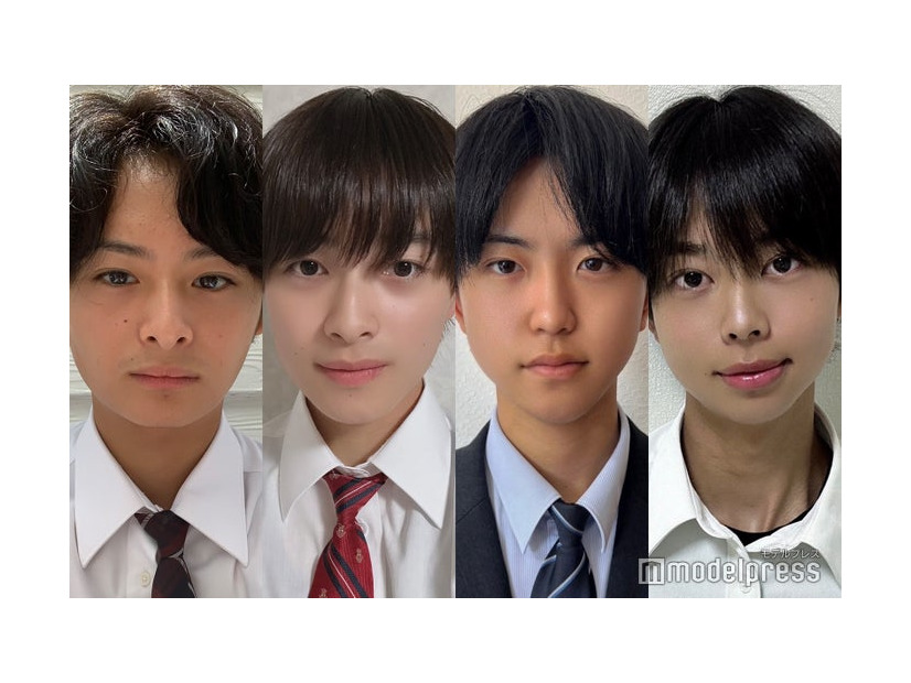 「男子高生ミスターコン2025」中部エリア暫定上位4人