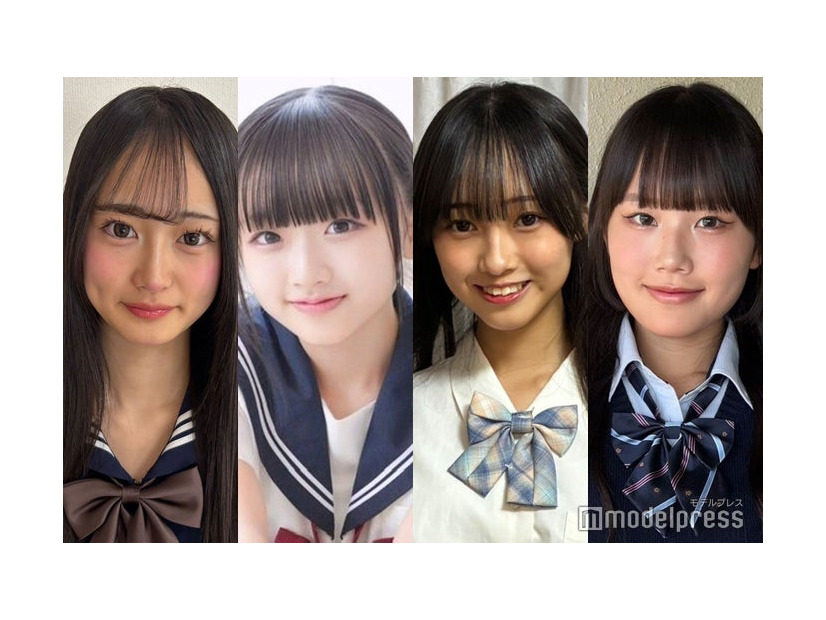 「女子高生ミスコン2025」中国・四国エリア暫定上位4人