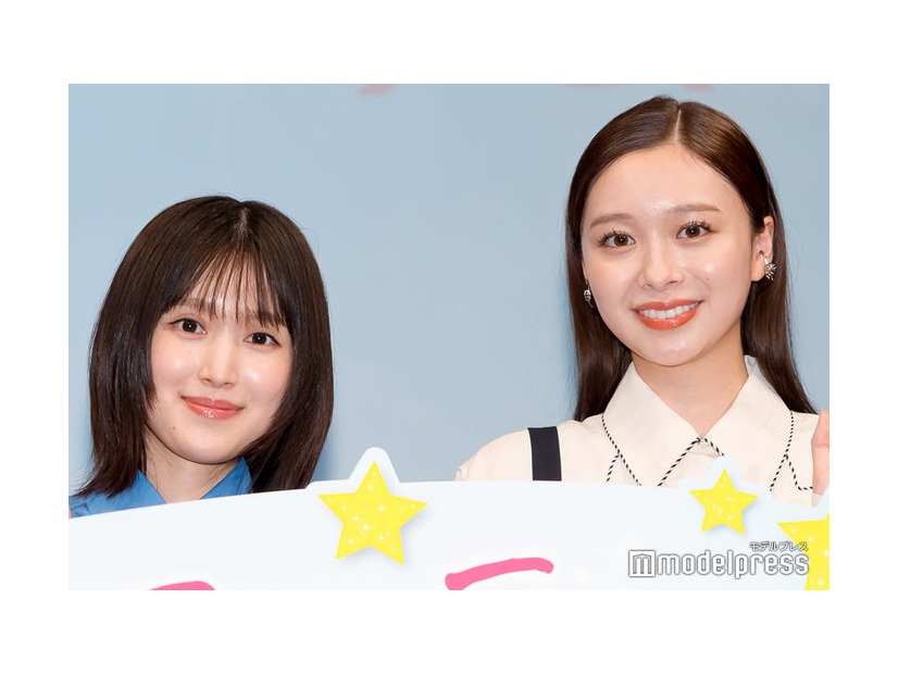 映画「隣のステラ」トークイベント付きTeen試写会に出席した福本莉子、田鍋梨々花（C）モデルプレス