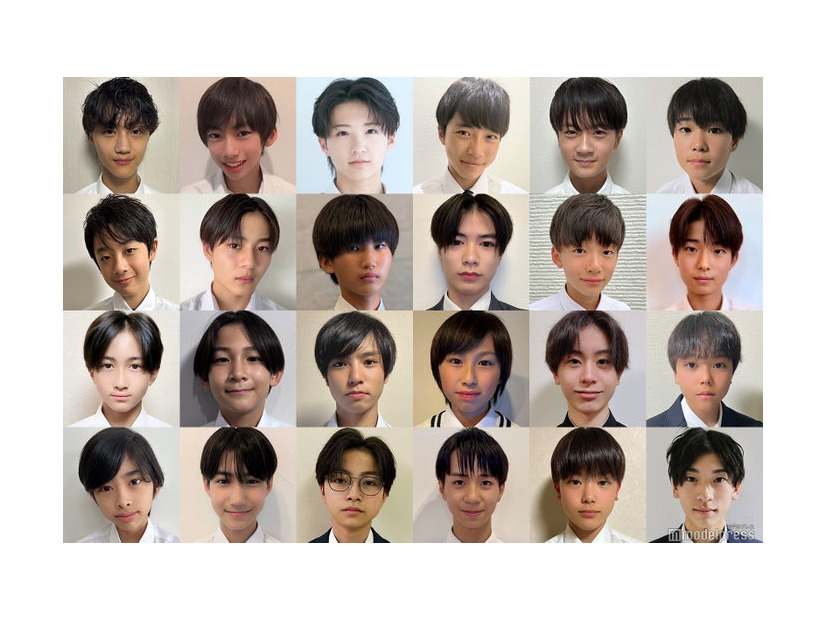 「男子中学生ミスターコン2025」候補者の一部