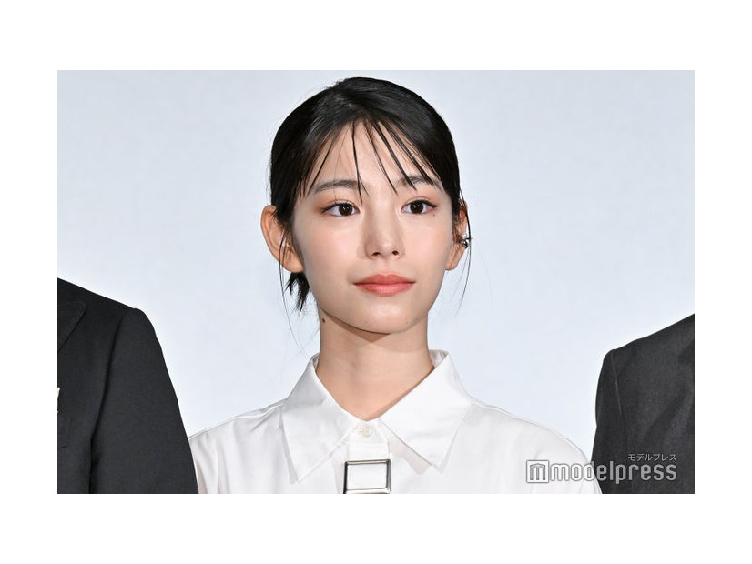映画「雪風 YUKIKAZE」初日舞台挨拶に出席した當真あみ（C）モデルプレス