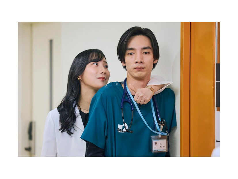 ファーストサマーウイカ、清水尋也「19番目のカルテ」第5話（C）TBSスパークル／TBS（撮影：加藤春日）