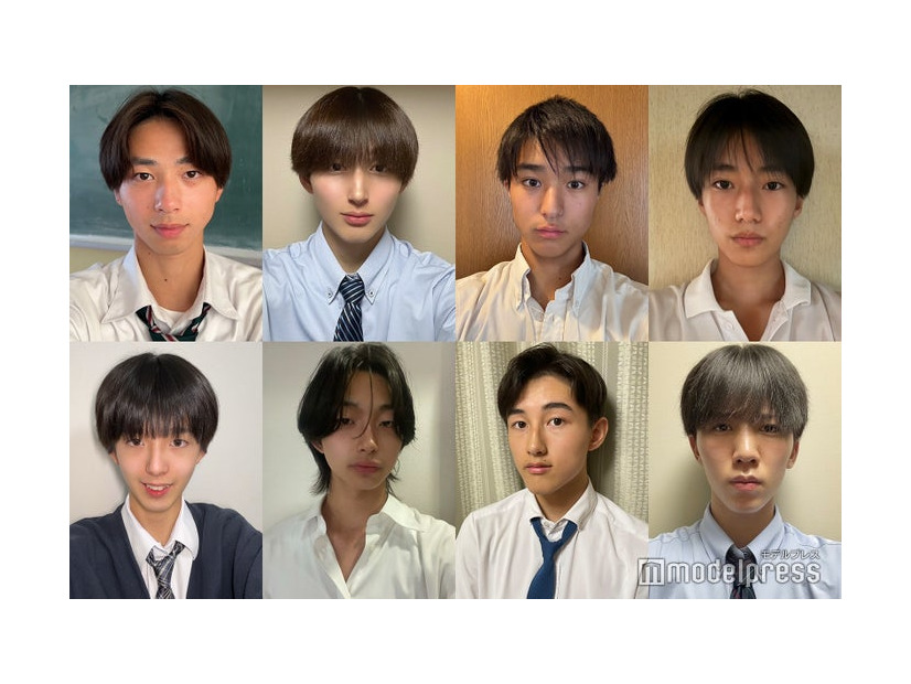 「男子高生ミスターコン2025」関西エリア候補者（一部）