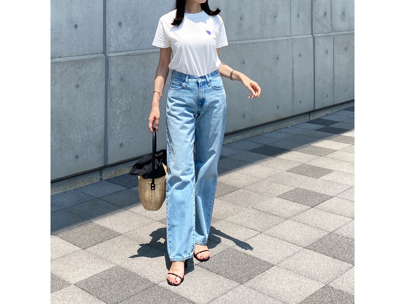 夏の王道鉄板コンビ！白T×デニムを大人が着こなす秘訣とは【40代の毎日コーデ】