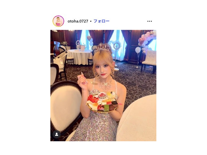 倉八音羽 Instagramより