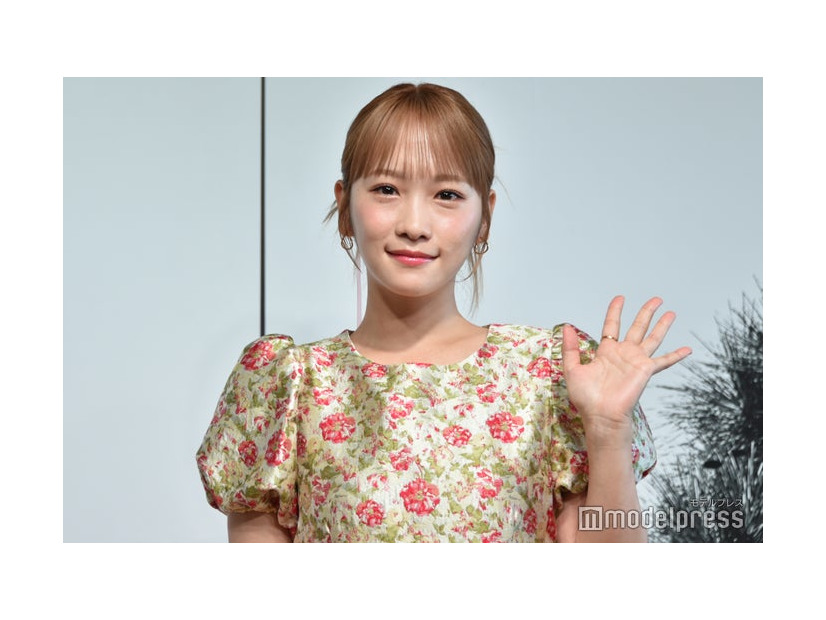 1st写真集「youphoria」発売記念記者会見に出席した川栄李奈（C）モデルプレス