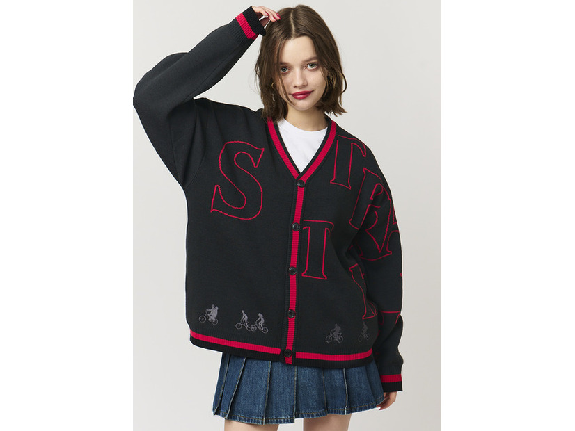 ウォッシャブルジャカードカーディガン ¥7,900