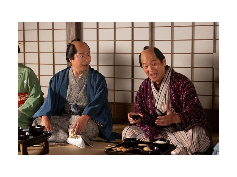 福田薫、益子卓郎「べらぼう～蔦重栄華乃夢噺～」（C）NHK