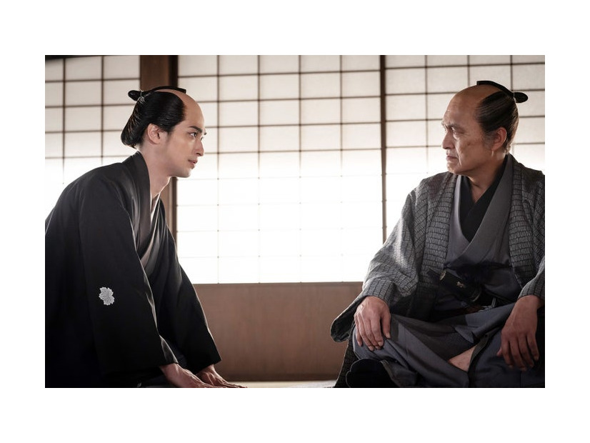 横浜流星、渡辺謙「べらぼう～蔦重栄華乃夢噺～」第34話（C）NHK