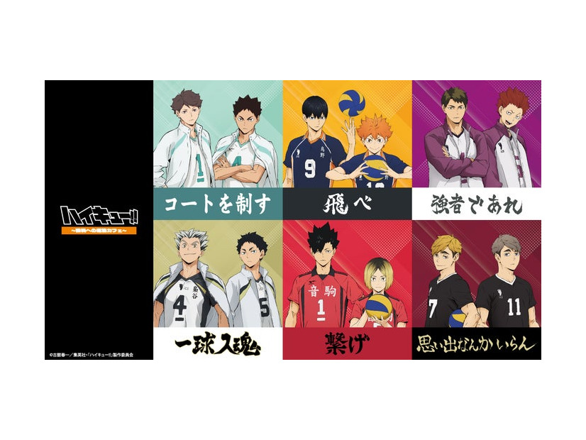 ハイキュー！！～勝利への道筋カフェ～（C）古舘春一／集英社・「ハイキュー！！」製作委員会