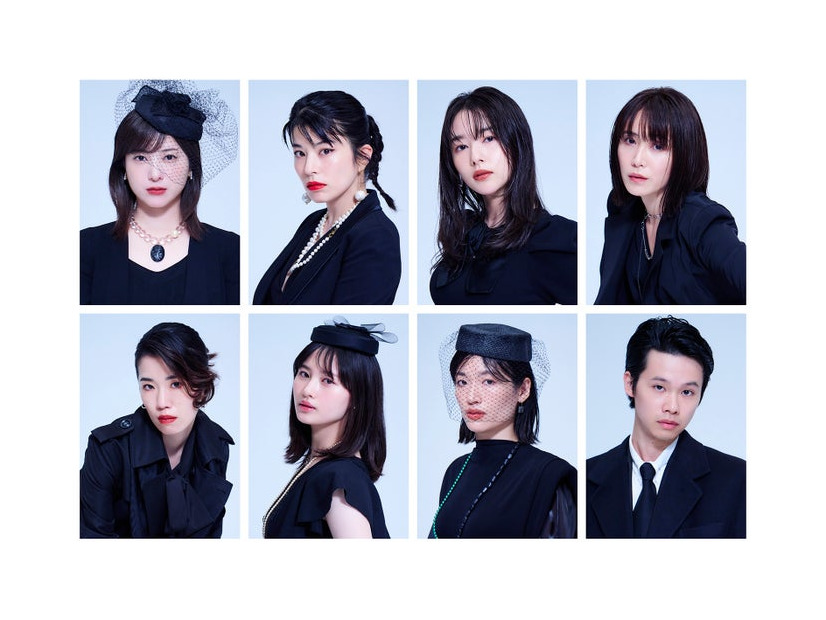 （上段左から）吉高由里子、さとうほなみ、桜井日奈子、山口紗弥加（下段左から）小野寺ずる、羽瀬川なぎ、李そじん、名村辰（提供写真）