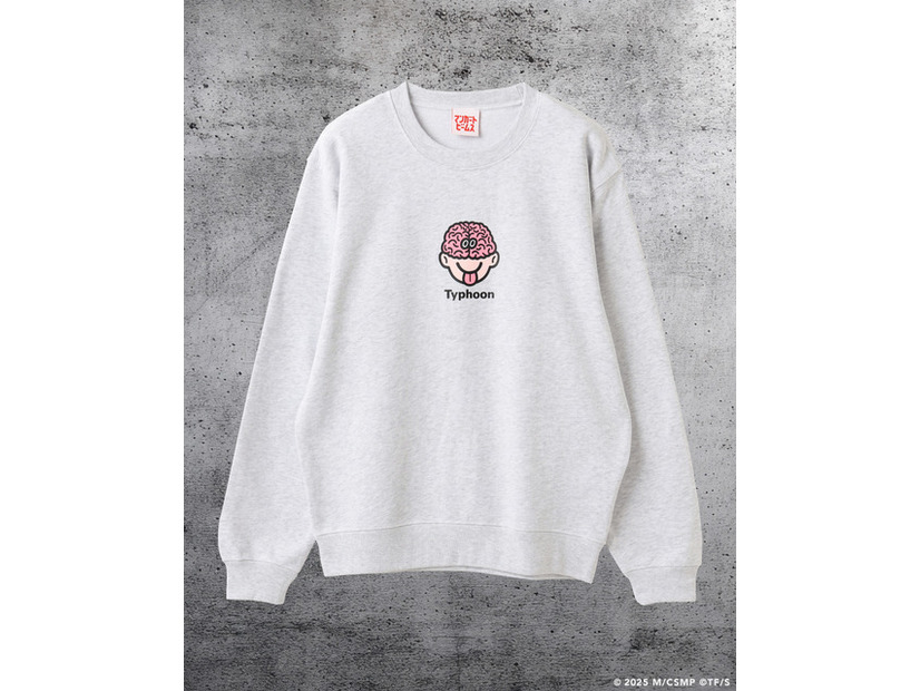 台風の悪魔 クルースウェット ￥14,300（税込）