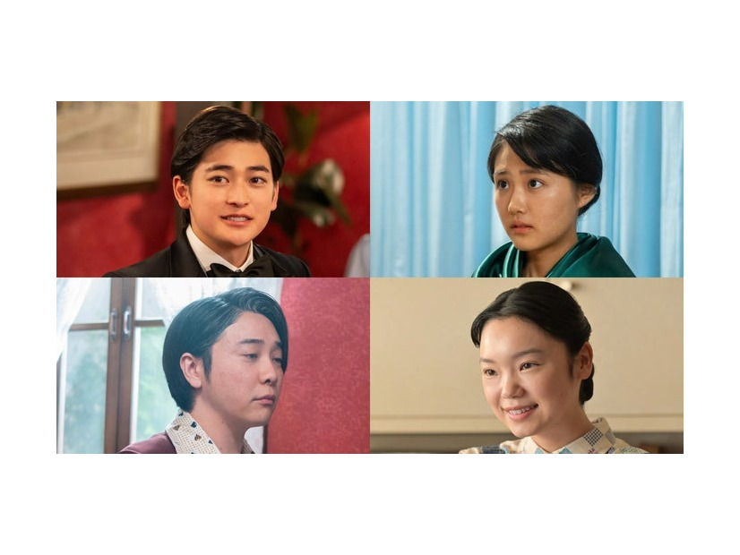 （上段左から）高橋文哉、原菜乃華（下段左から）大森元貴、古川琴音（C）NHK