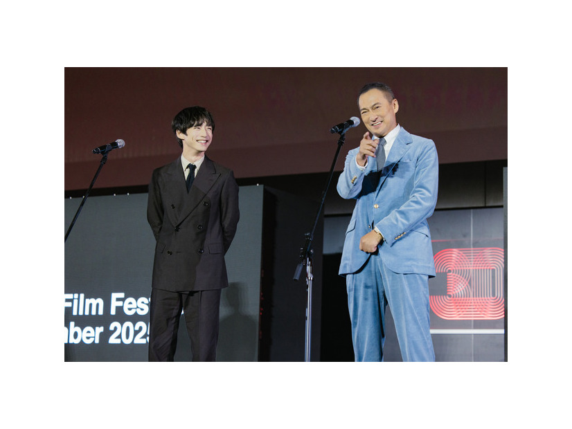 『盤上の向日葵』釜山ワールドプレミア上映　©2025映画「盤上の向日葵」製作委員会