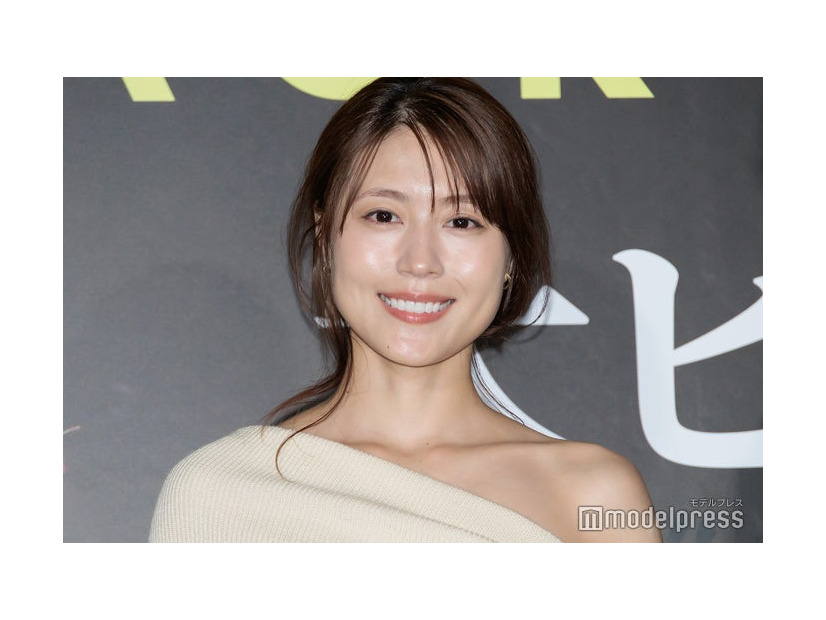 「ブラック・ショーマン」大ヒット御礼舞台挨拶に出席した有村架純（C）モデルプレス