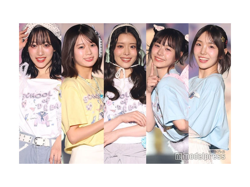 桜木心菜、小久保柚乃、風見和香、仲村悠菜、桜井えま（C）モデルプレス