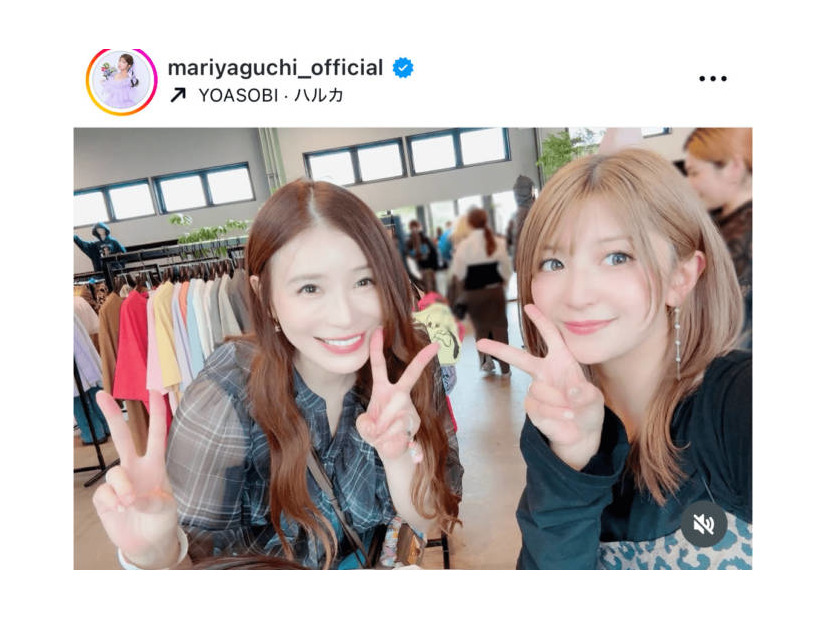 矢口真里、仲良し手島優との“久々”再会SHOTにファン大歓喜「やぐてじ大好き！」「いつまでも可愛い」