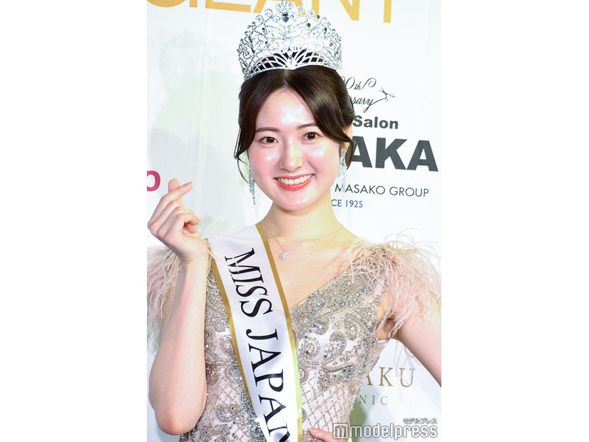 「2025ミス・ジャパン」日本大会グランプリに輝いた仲道真理子さん（C）モデルプレス