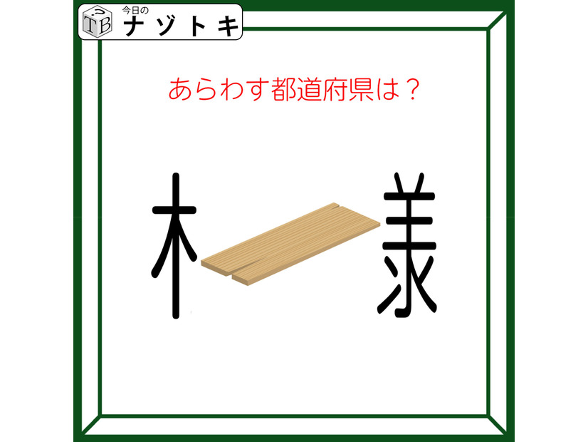 クイズです！「この図の都道府県は？」漢字とイラストを読み解きましょう【難易度LV２.・甘口】