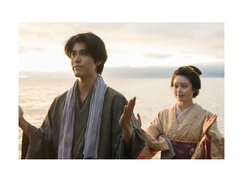 寛一郎、高石あかり「ばけばけ」第11話（C）NHK