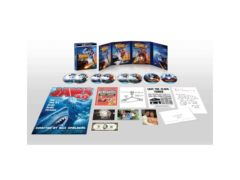 『バック・トゥ・ザ・フューチャー トリロジー 40th アニバーサリー・デラックス・エディション　4K UHD ＋ ブルーレイ セット』