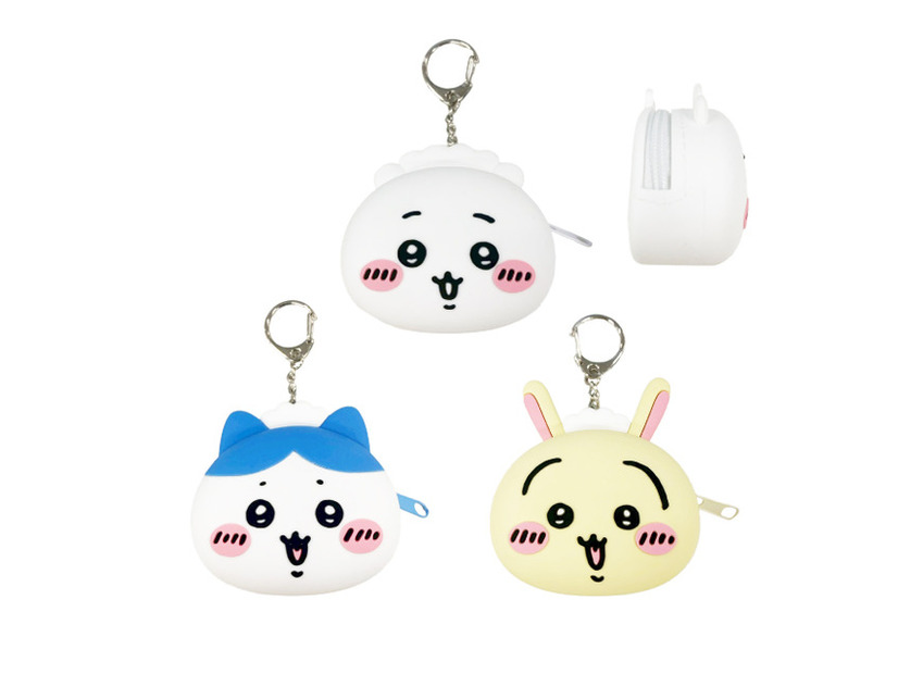 シリコンポーチ 全3種 各1,430（税込）「ちいかわレストラン」新たなフェア“討伐フェア”