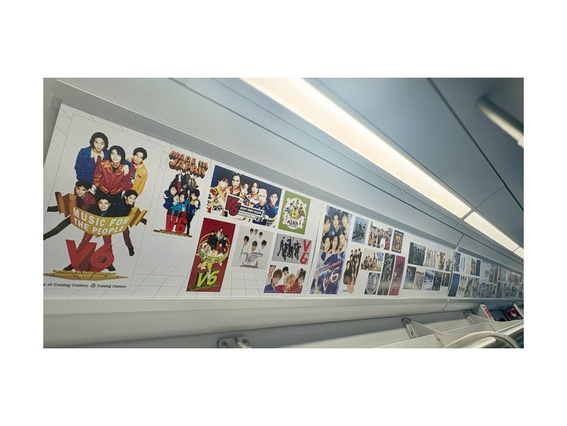 V6「ゆりかもめ」車両の様子（提供写真）