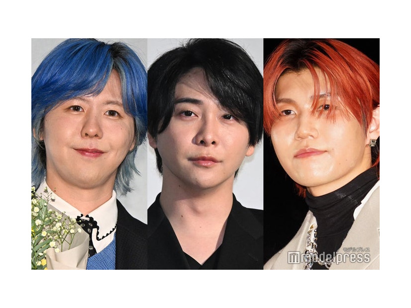 藤澤涼架、大森元貴、若井滉斗（C）モデルプレス