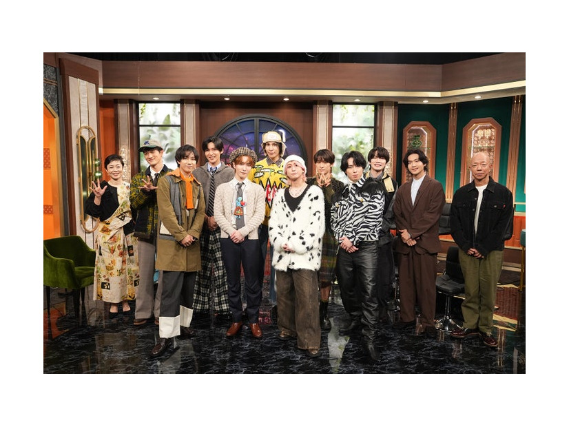 有働由美子、Snow Man、松下洸平、小峠英二（C）日本テレビ