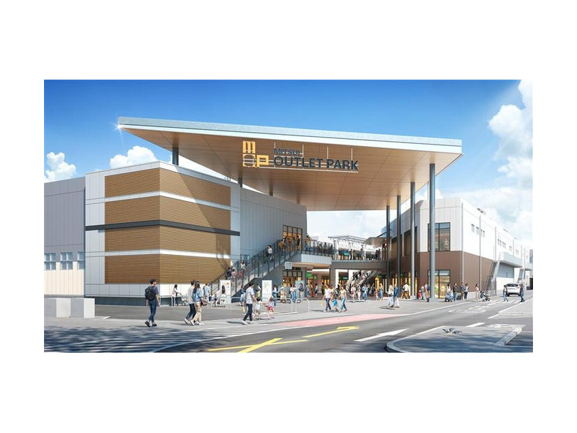 （仮称）三井アウトレットパーク福岡入口イメージ