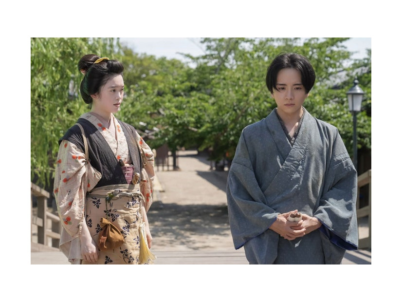 高石あかり、板垣李光人「ばけばけ」第30話（C）NHK