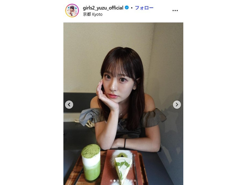 小田柚葉Instagramより
