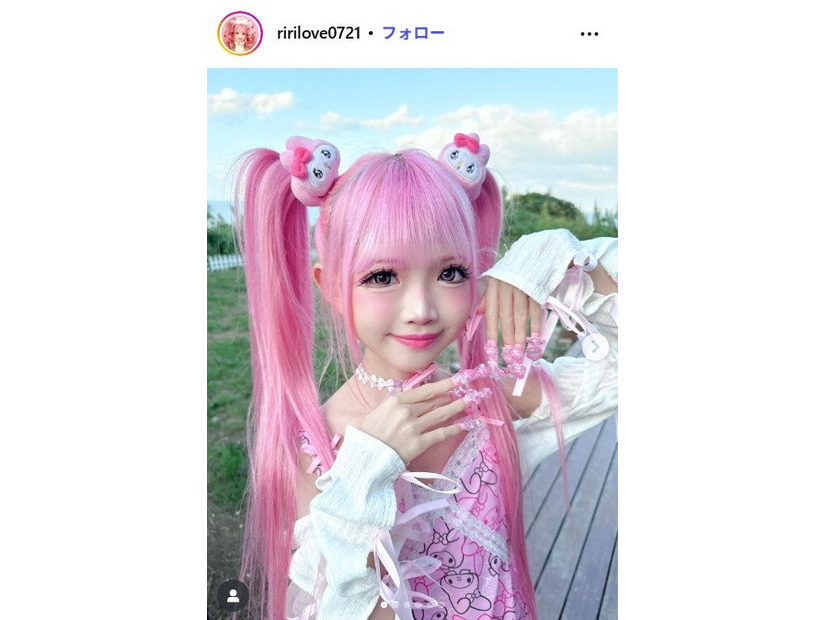りりぴInstagramより
