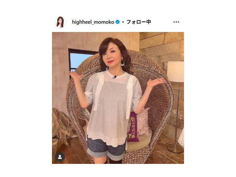 ハイヒール・モモコInstagramより