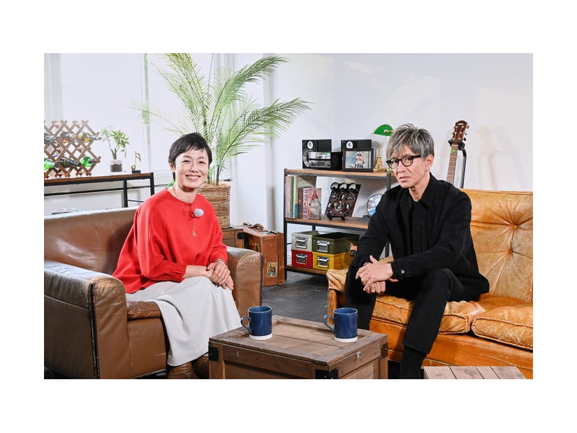 有働由美子、木村拓哉（C）テレビ朝日
