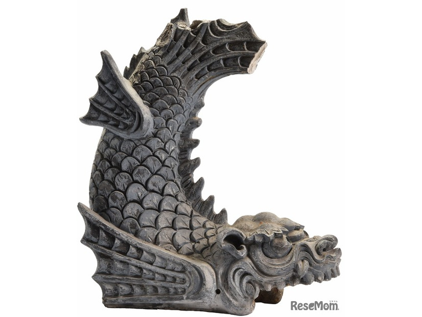 明石城跡　鯱瓦