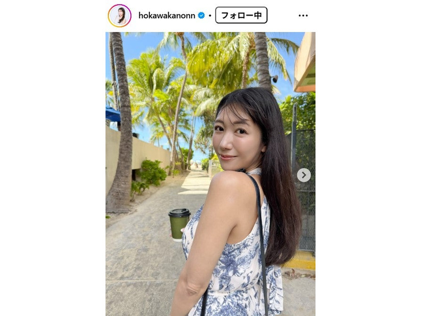 穂川果音Instagramより